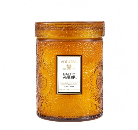Voluspa Baltic Amber Mini Glass Candle
