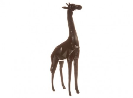 Giraff Stående Kantet 29cm Sort