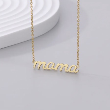 Ella & Pia Mama Necklace 18k Gold