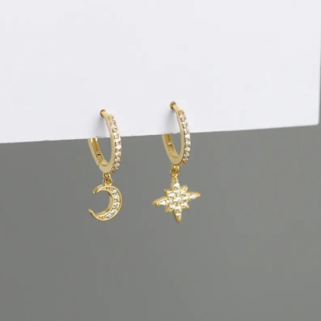 Ella & Pia May Earrings 18k Gold