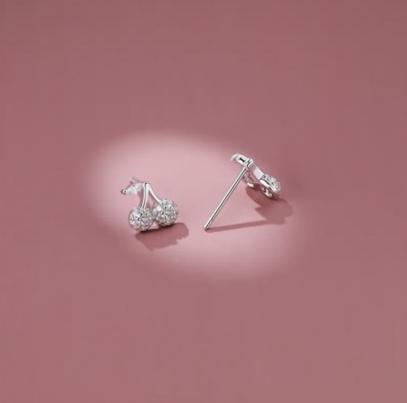 Ella & Pia Cherry Earrings 925 Silver