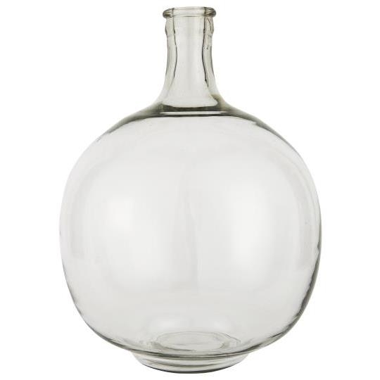 Vakker, munnblåst ballongvase fra Ib Laursen. Vasen måler H: 31 Ø: 25cm, og kan variere i vekt ettersom den er håndlaget. 