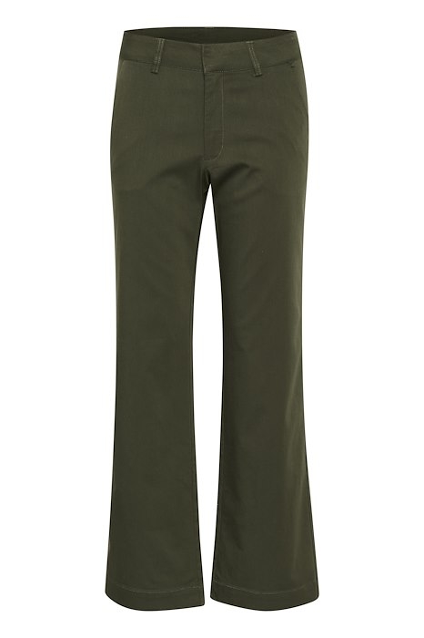 Vår favoritt chinos - nå med vide ben og full lengde! Leah har lenge vært en bestselger! - Og nå kommer den i ny fasong! En supermyk chinos som lett blir din nye favorittbukse! Sammensetning: 38 % polyester, 30 % bomull, 30 % viskose, 2 % elastan 