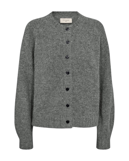 Deilig strikket cardigan fra Freequent med knapper og rund hals.
59% Polyester (recycled)
21% Polyamide
11% Polyester
8% Wool
1% Elastane