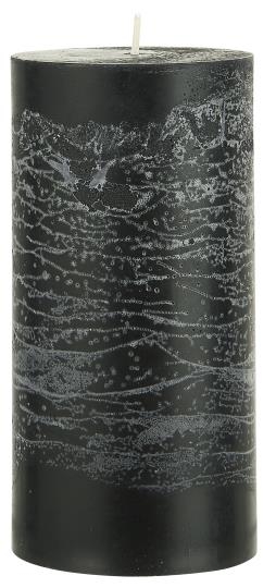 Rustikk kubbelys fra Ib Laursen. Måler D.7 Cm H14 cm.
Lysene er laget av 80% parafin 20% palmeolie.
