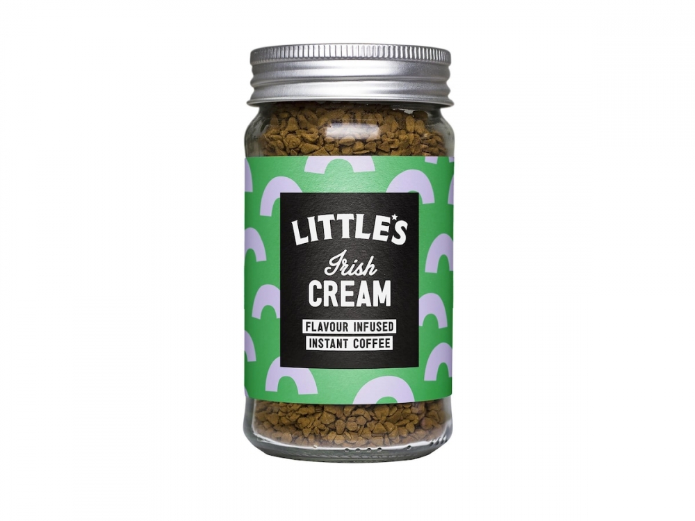 Little`s Coffee - Irish Cream Flavour Infused Instant Coffee er en høykvalitets pulverkaffe med smak av klassisk Irish Cream.
